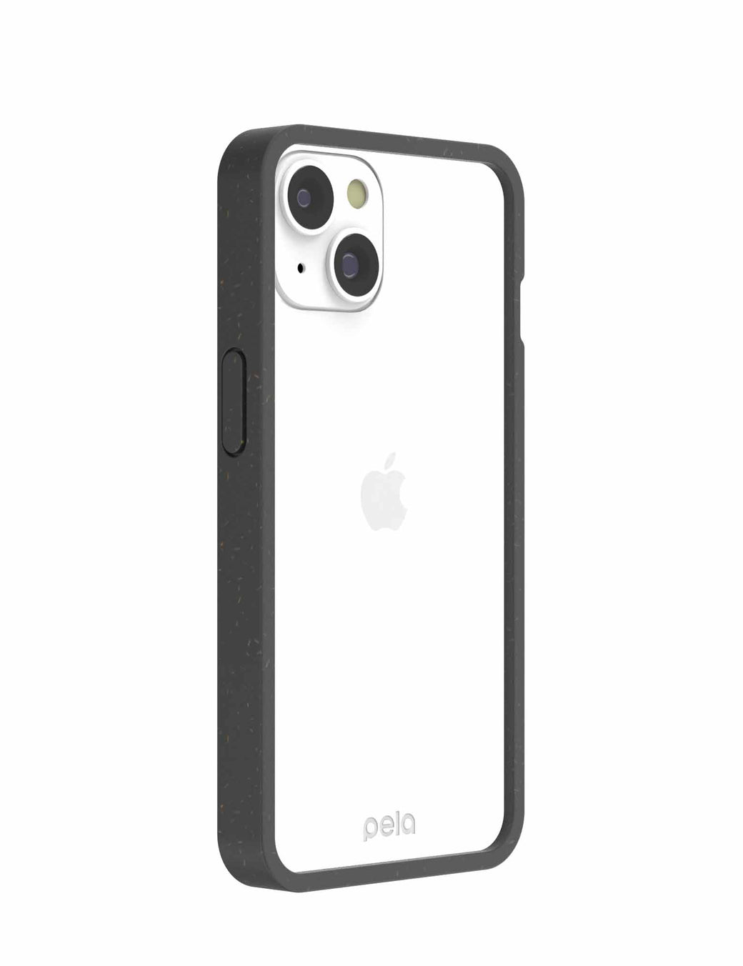 Clear iPhone 14 Case with Black Ridge