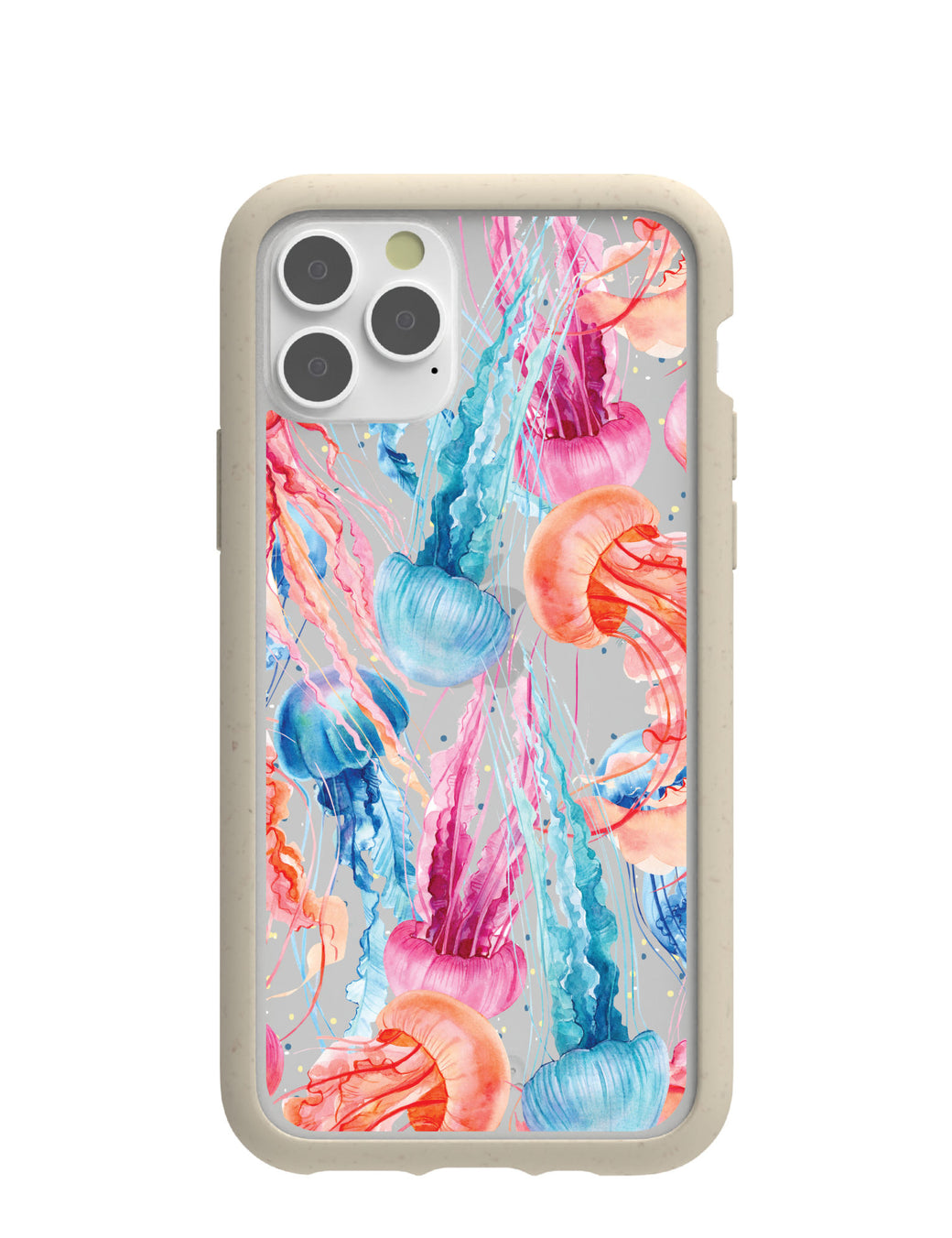 Clear Jellyfish iPhone 11 Pro Case With London Fog Ridge