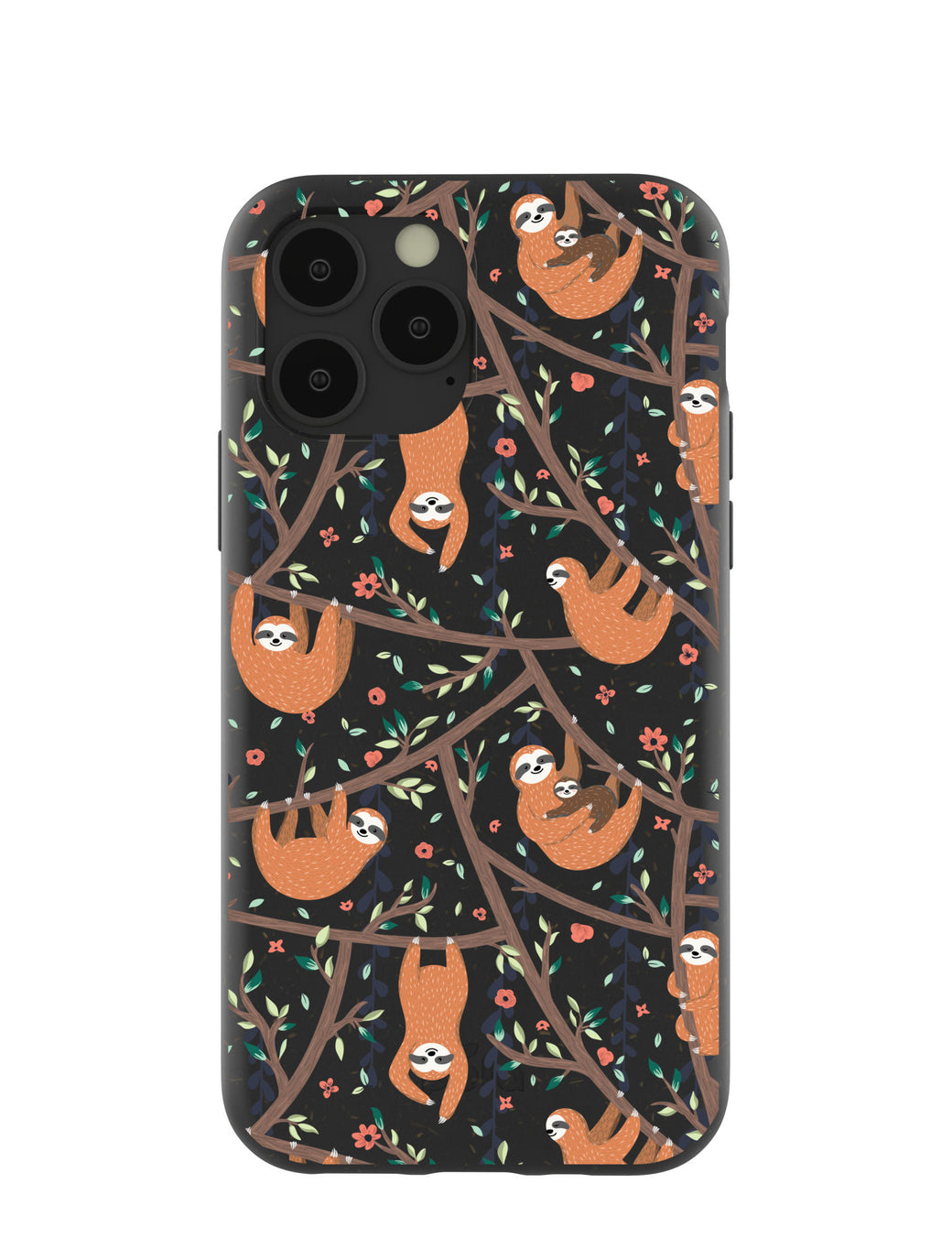 Black Jungle Sloths iPhone 11 Pro Case