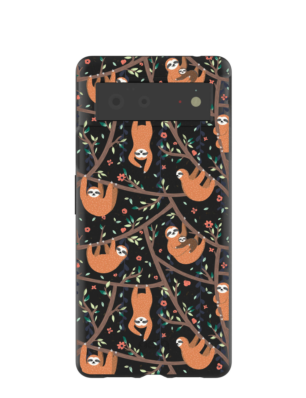 Black Jungle Sloths Google Pixel 6 Case