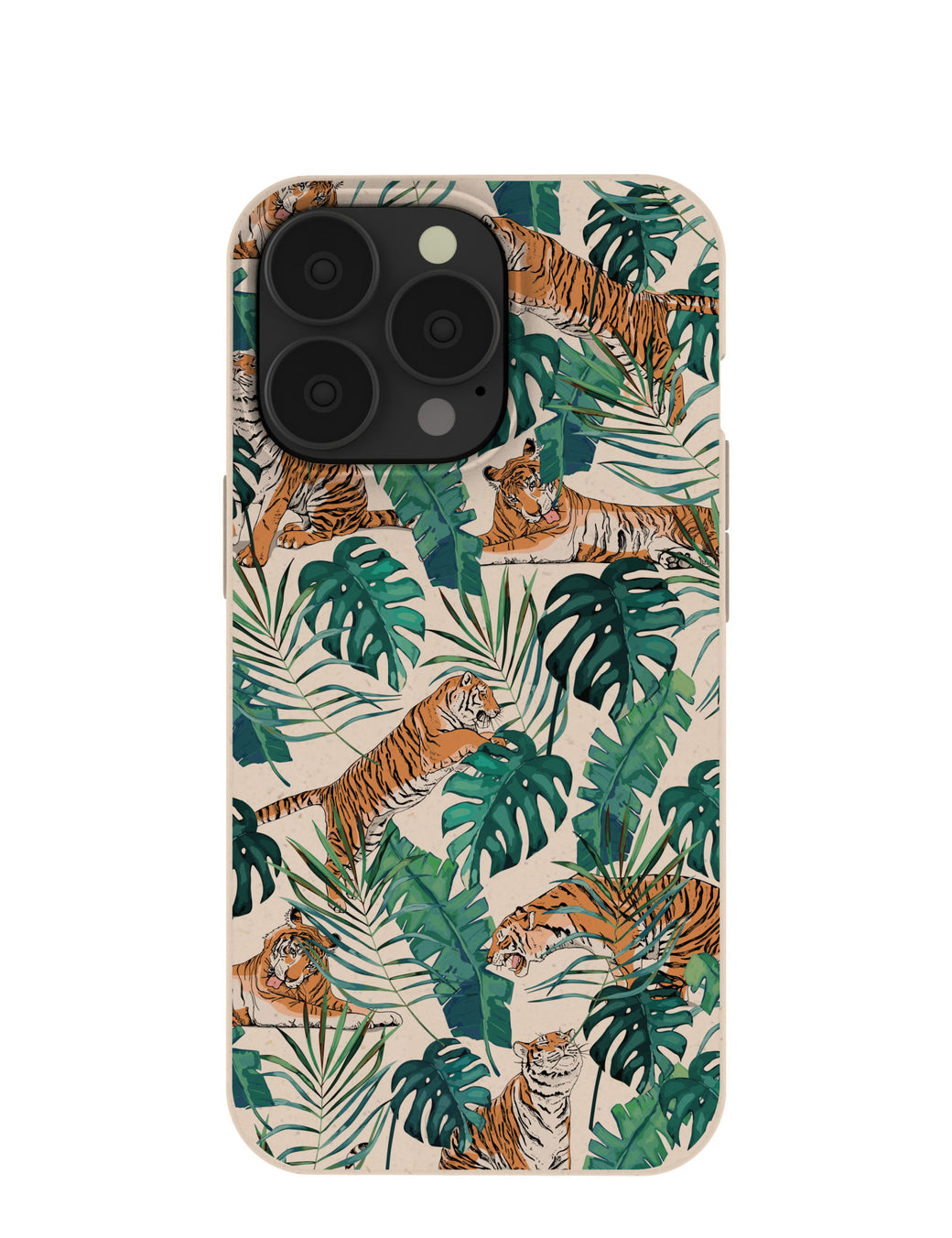 Seashell Jungle Tigers iPhone 13 Pro Case