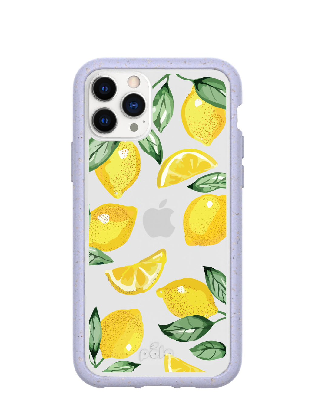 Clear Lemon Fizz iPhone 11 Pro Case With Lavender Ridge