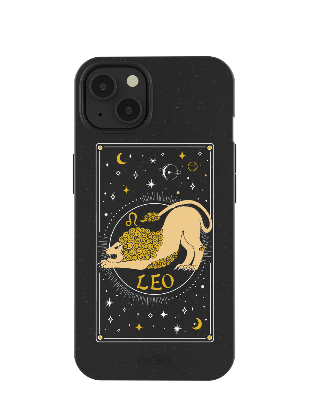 Black Leo iPhone 13 Case