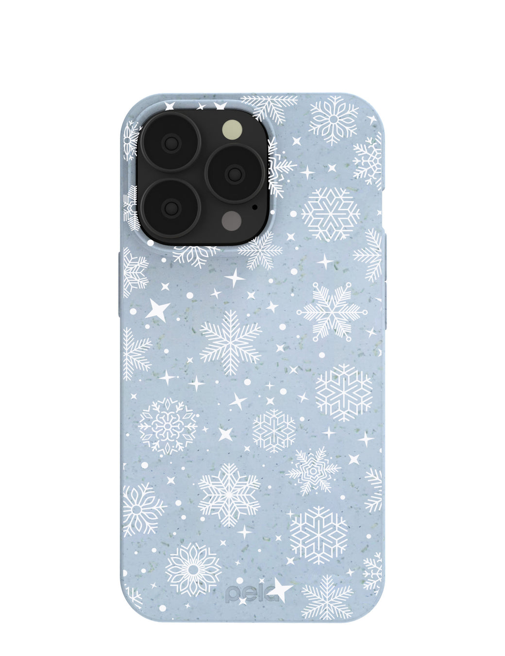 Powder Blue Let it Snow iPhone 13 Pro Case