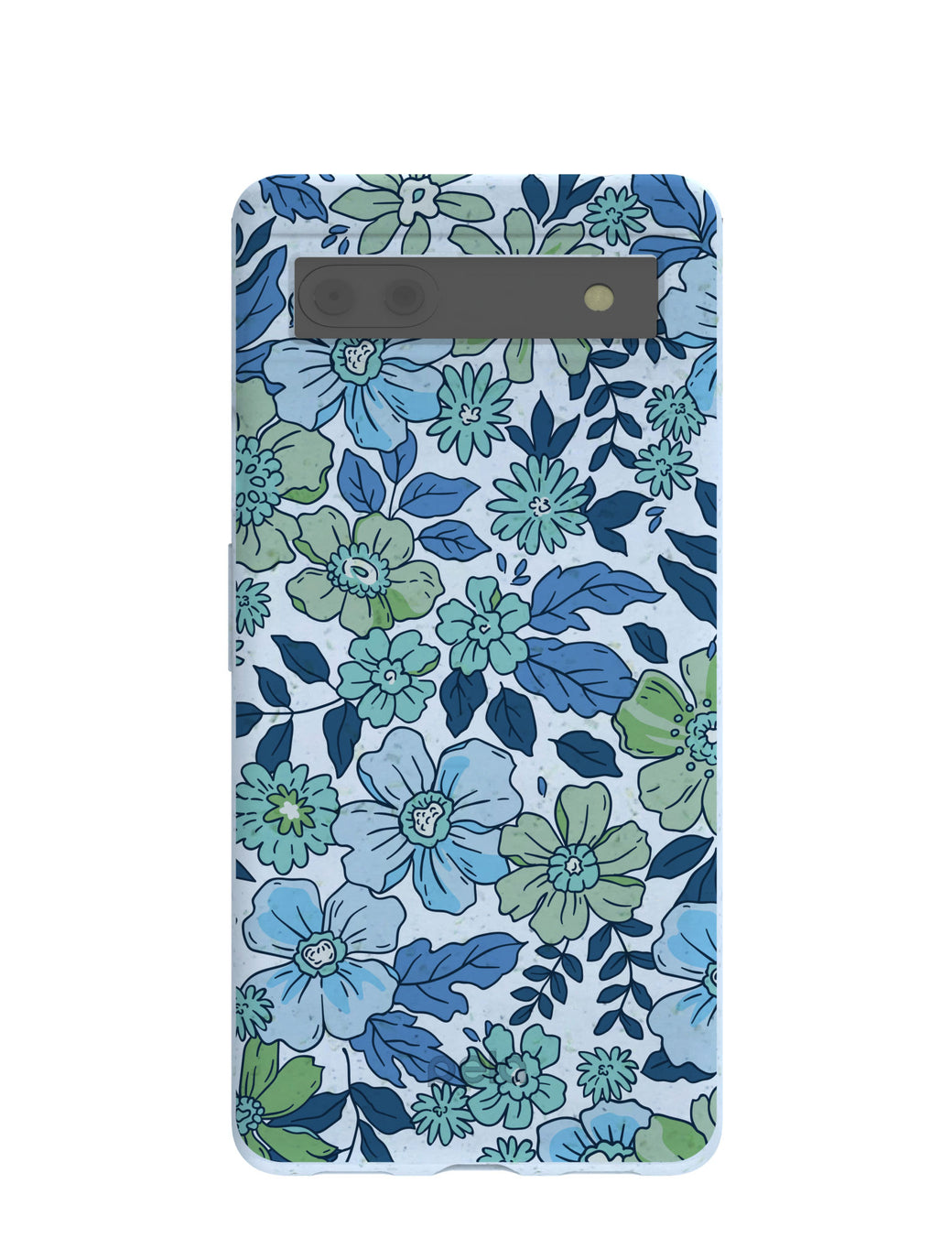 Powder Blue Liberty Florals Google Pixel 6a Case