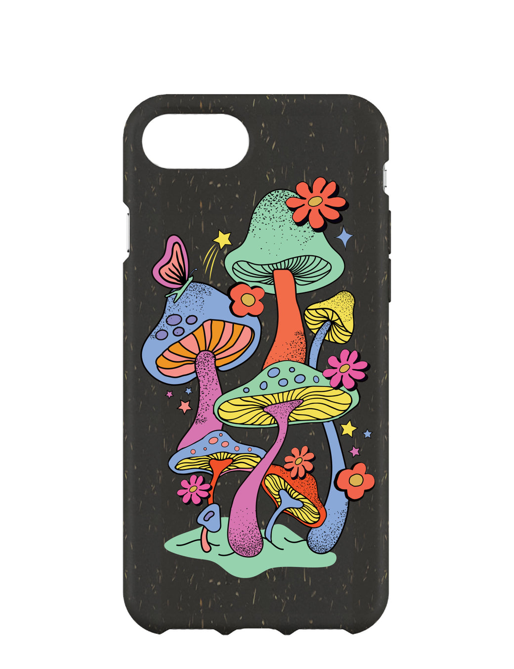 Black Magical Forest iPhone 6/6s/7/8/SE Case