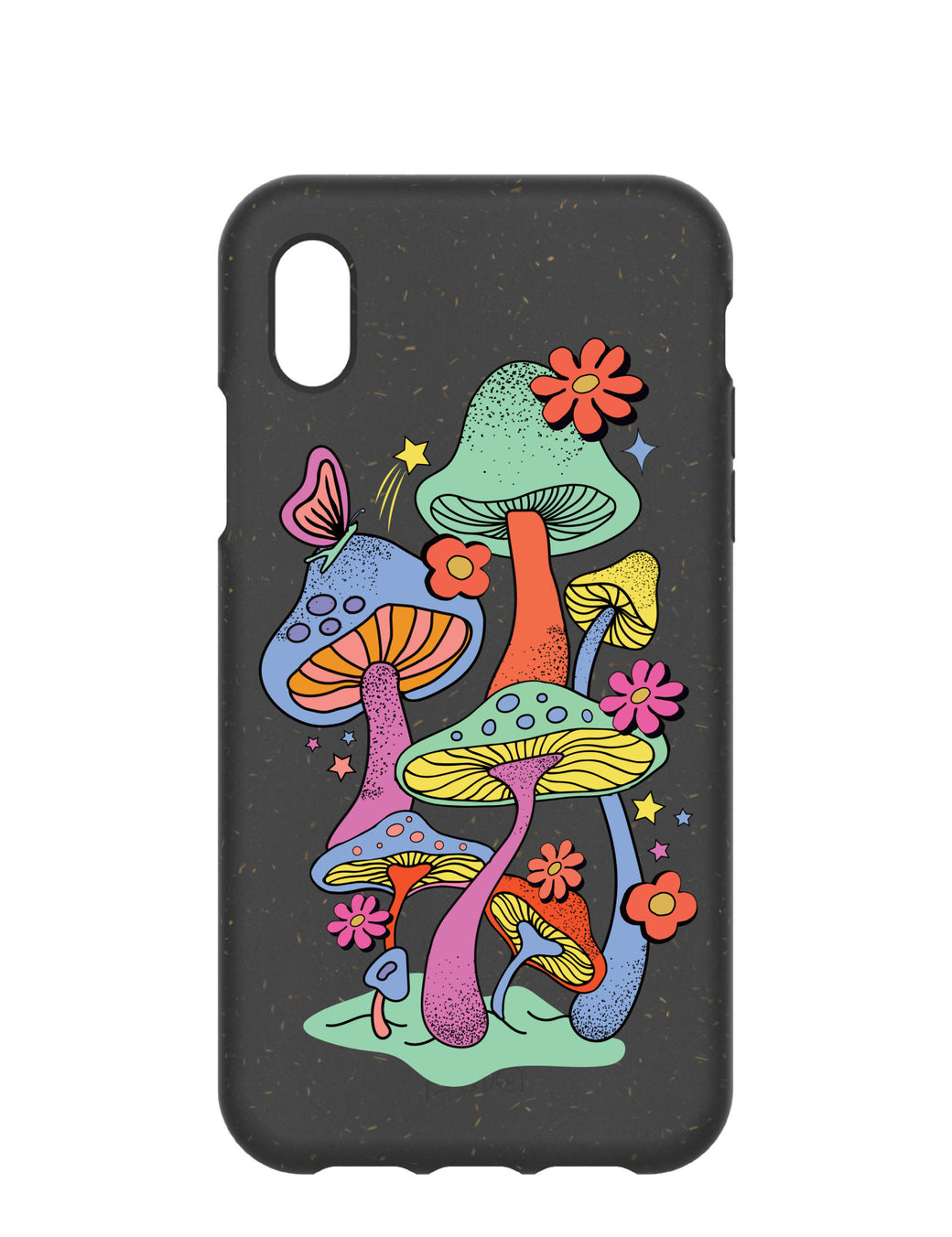 Black Magical Forest iPhone XR Case