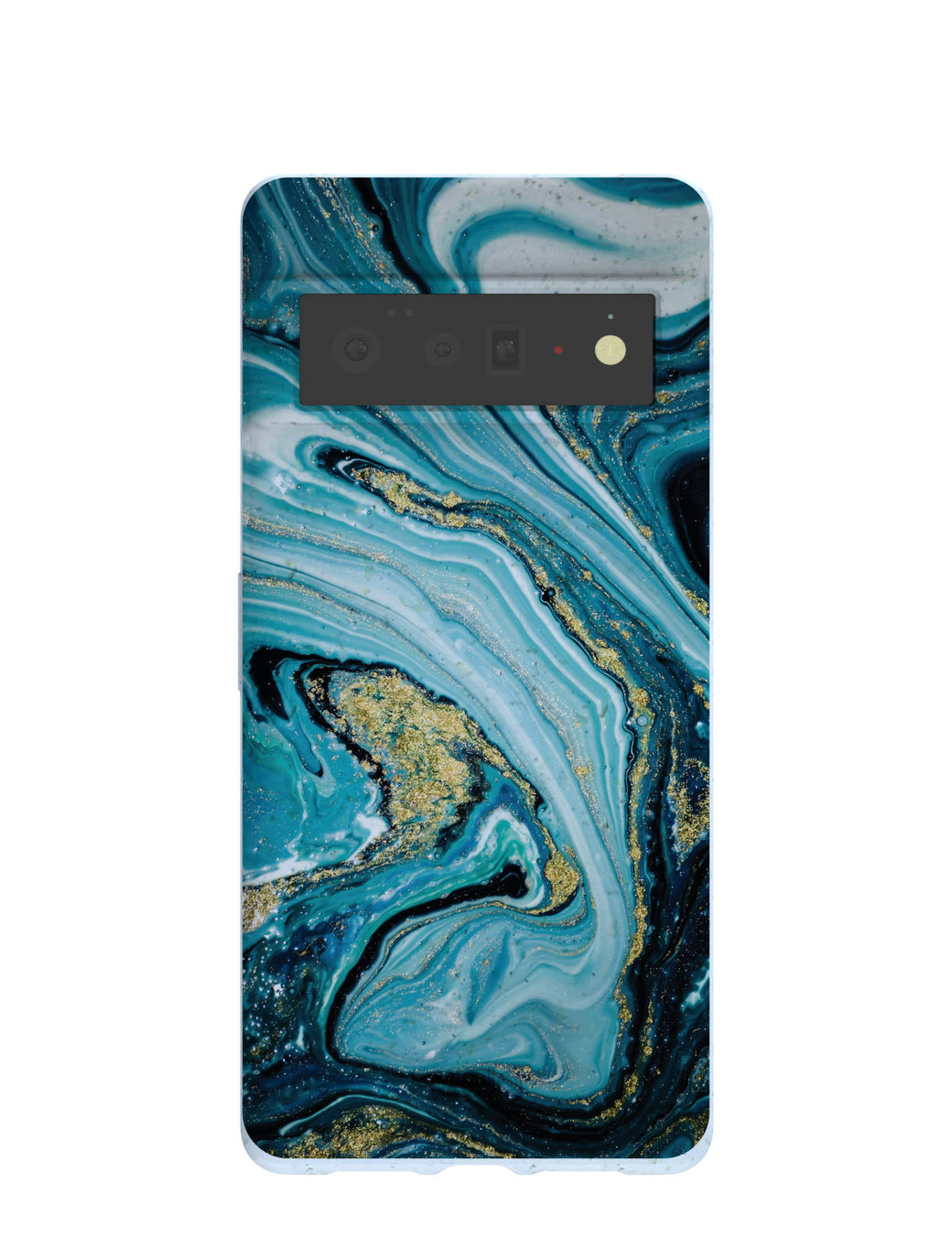 Powder Blue Marble Google Pixel 6 Pro Case