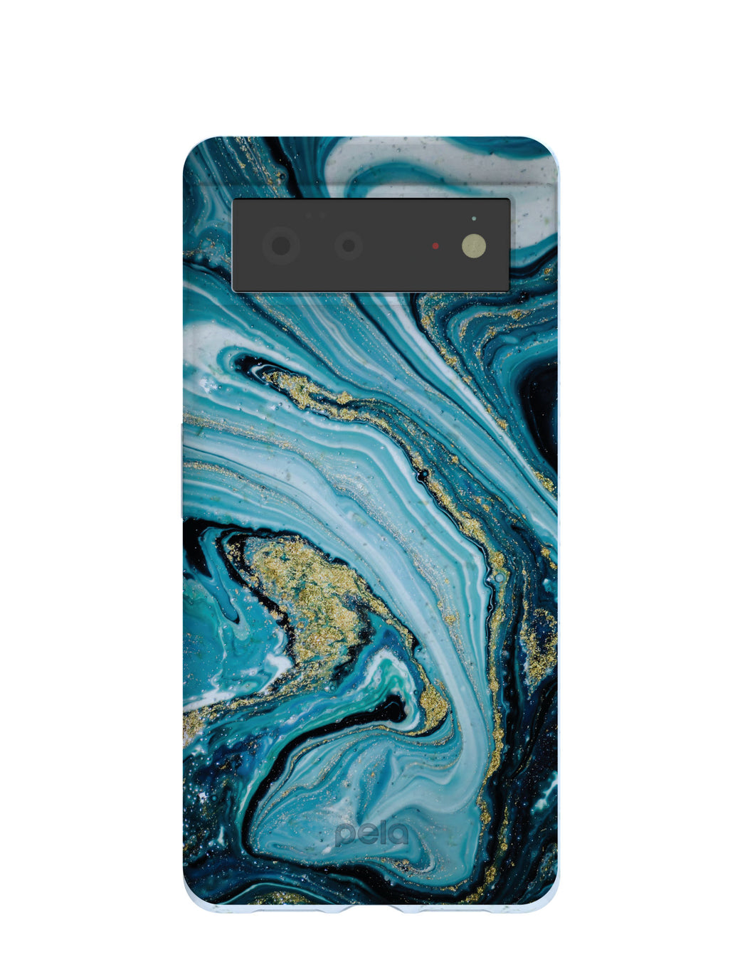 Powder Blue Marble Google Pixel 6 Case