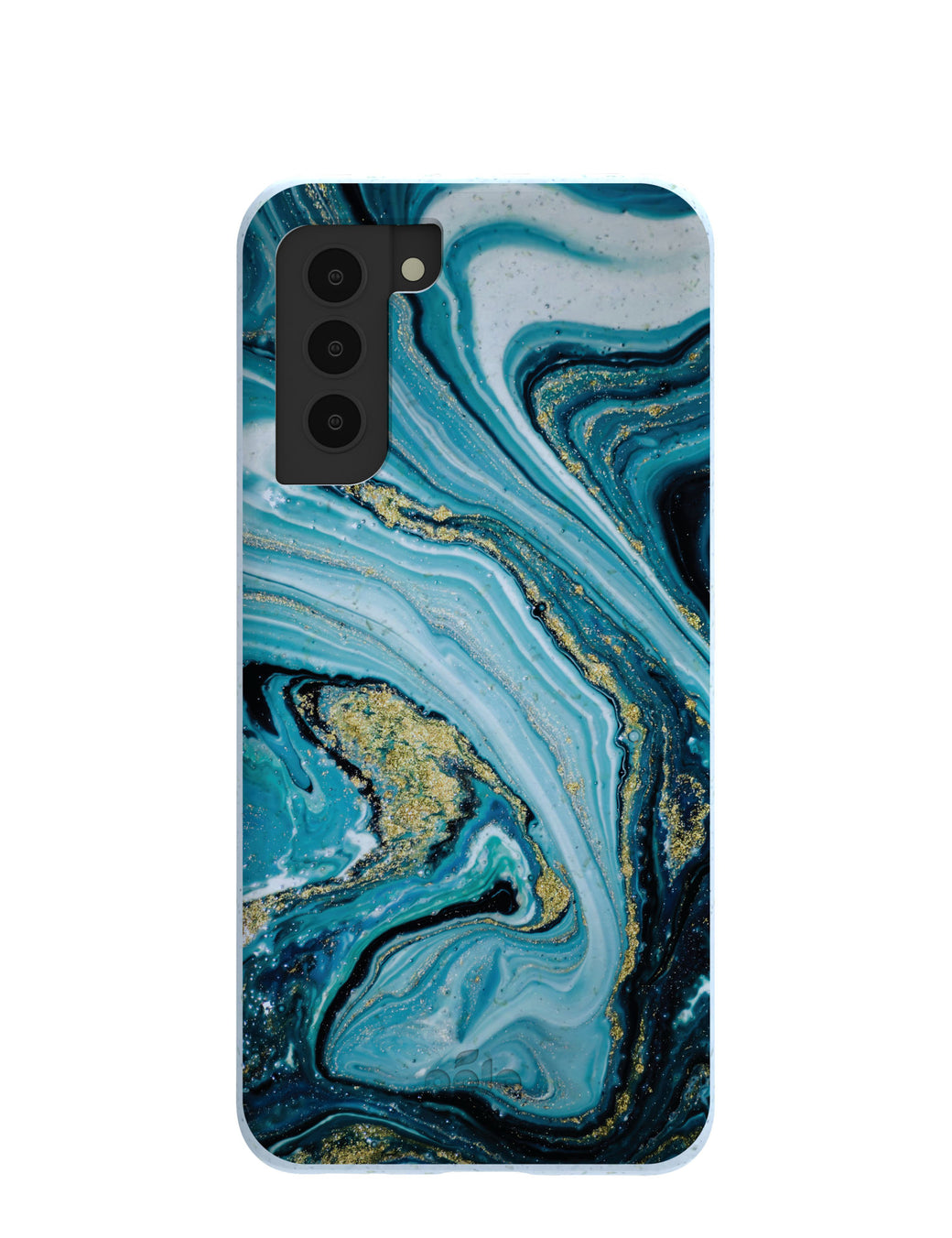 Powder Blue Marble Samsung Galaxy S21 Case