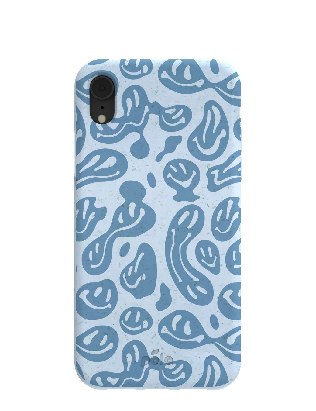 Powder Blue Melting Faces iPhone XR Case