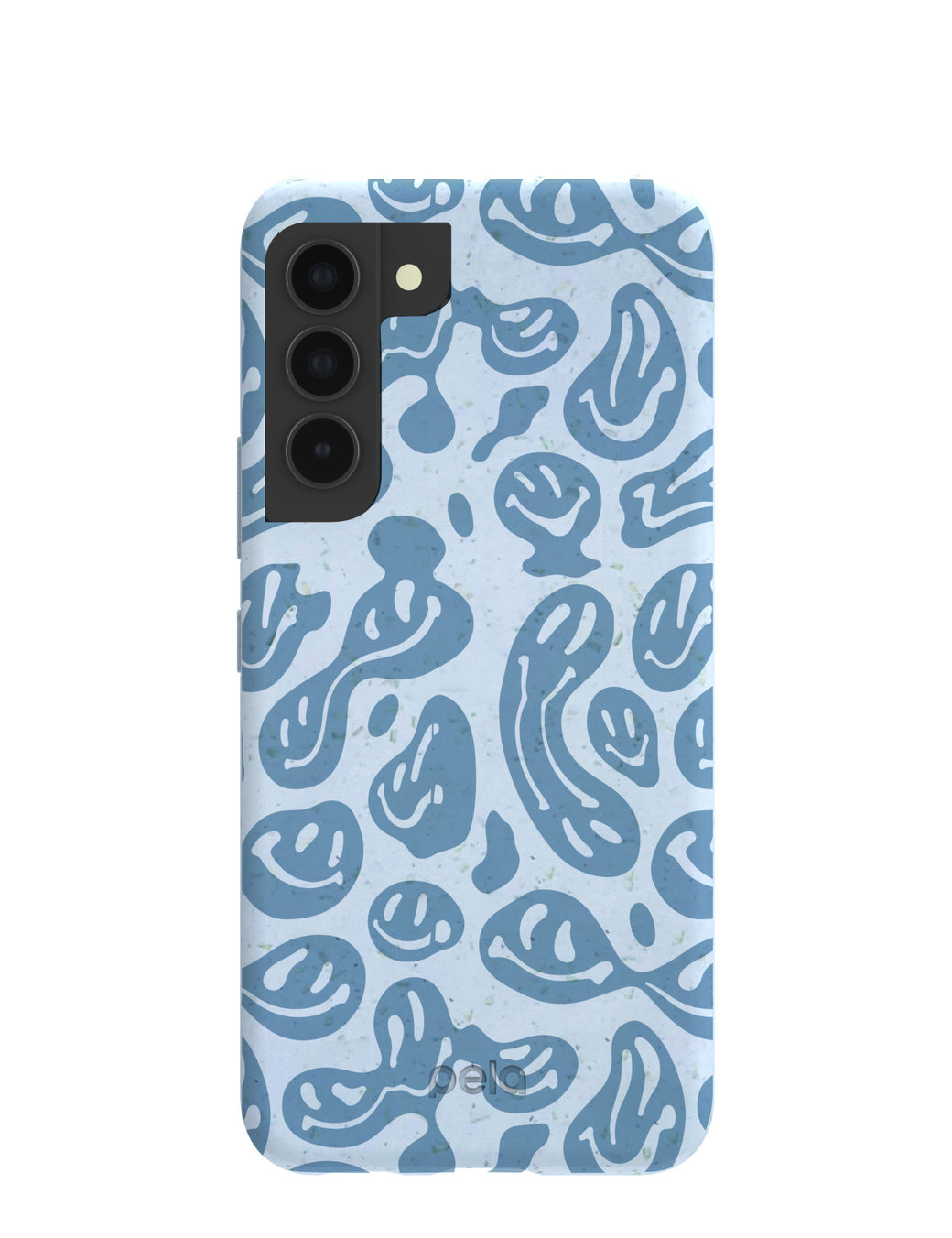 Powder Blue Melting Faces Samsung Galaxy S22 Case