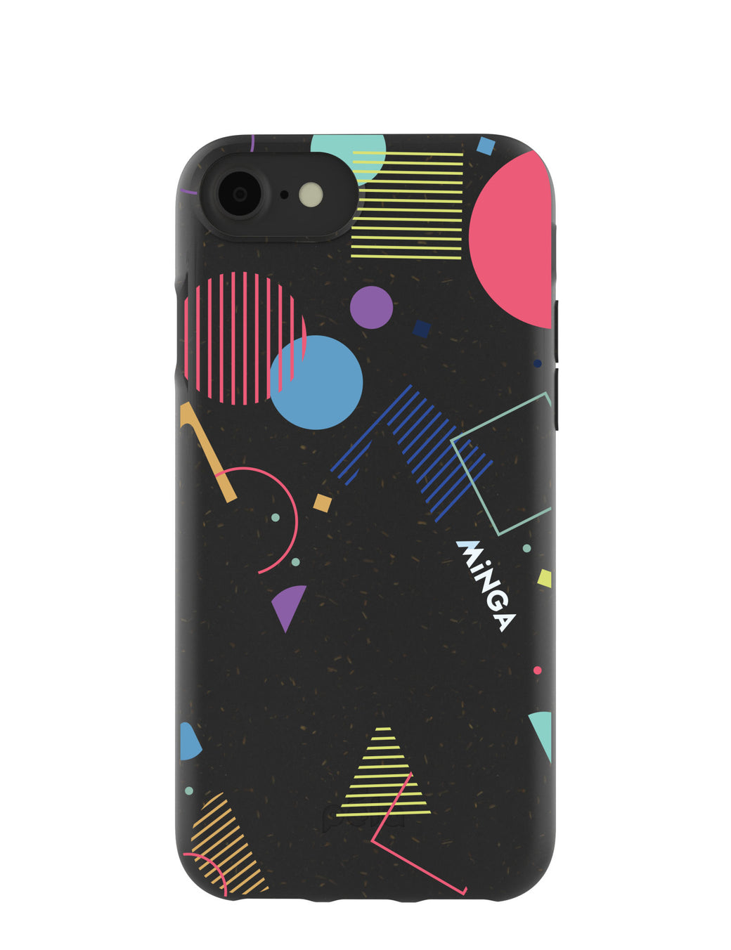 Black Minga Party iPhone 6/6s/7/8/SE Case