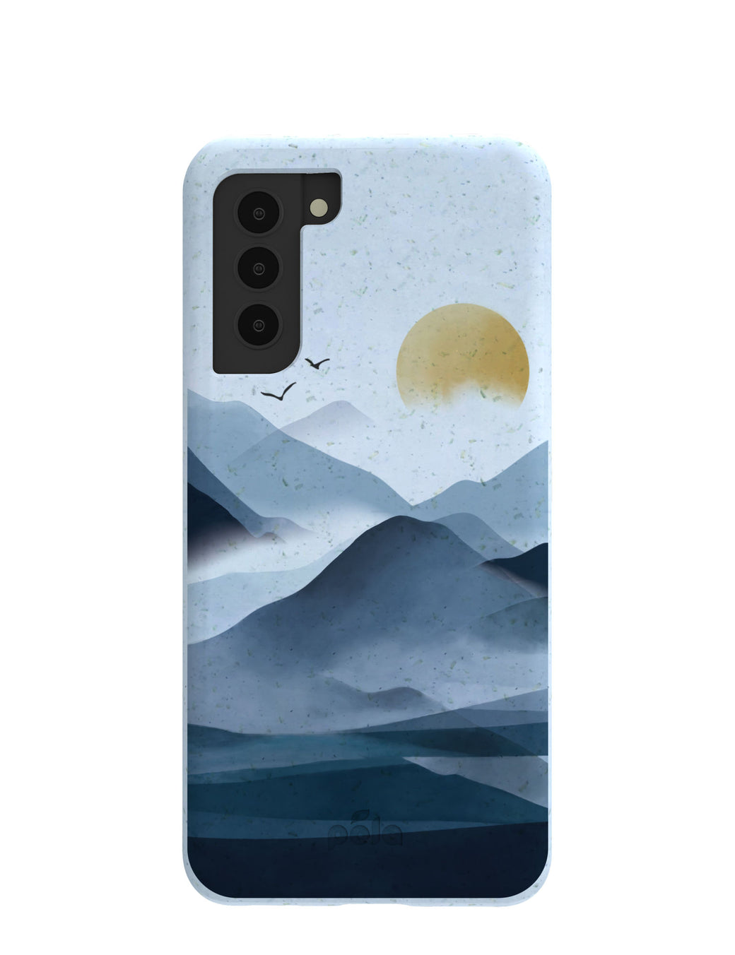Powder Blue Misty Mountains Samsung Galaxy S21 Case