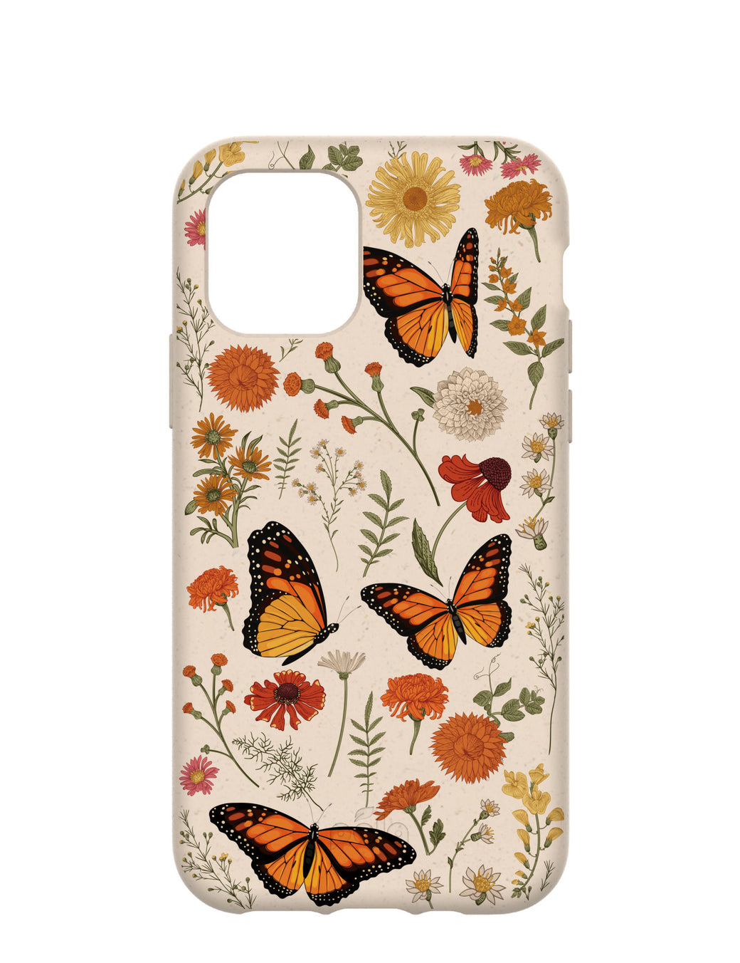 Seashell Monarch Butterfly iPhone 11 Pro Case