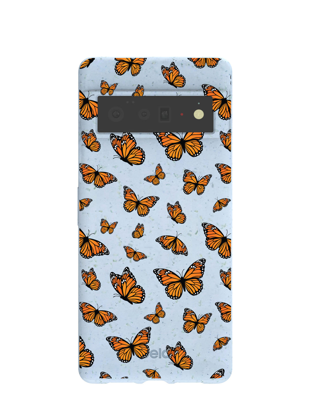 Powder Blue Monarchs in flight Google Pixel 6 Pro Case