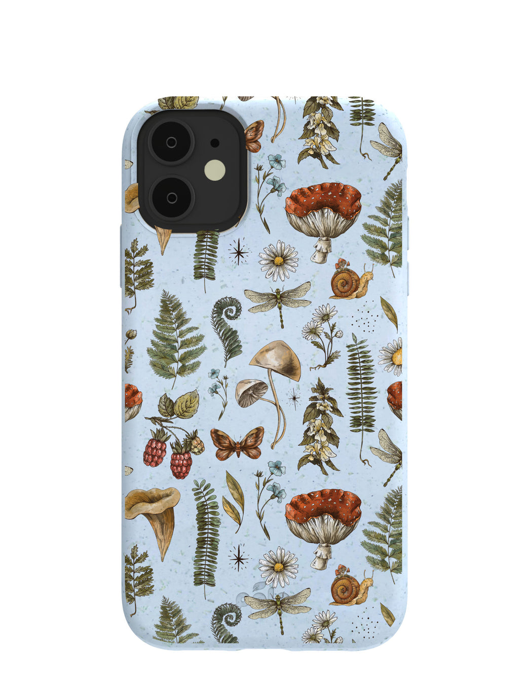 Powder Blue Nature walks iPhone 11 Case