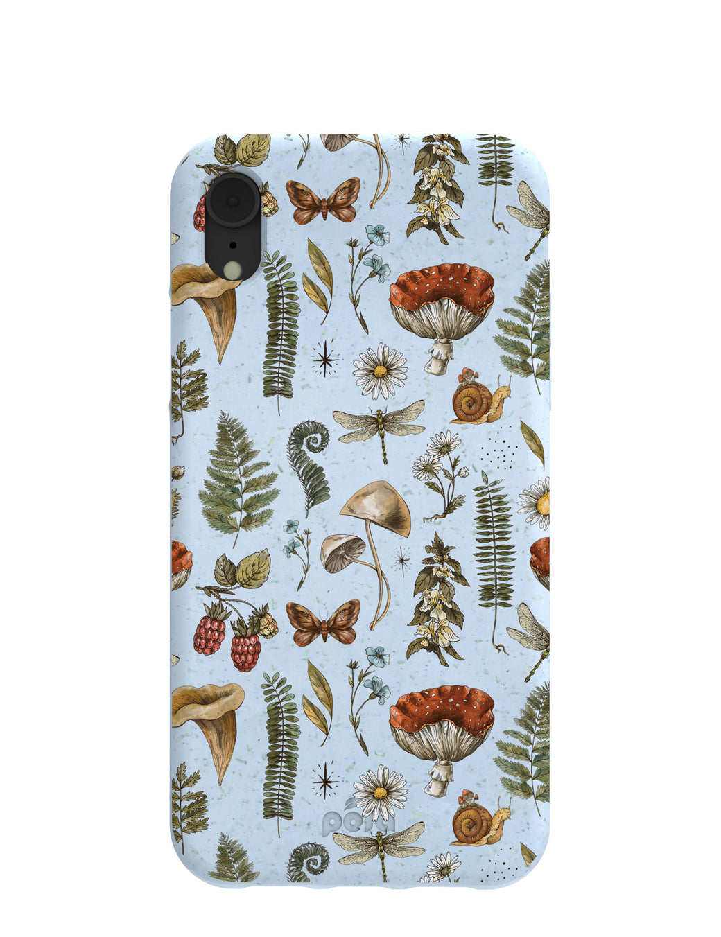 Powder Blue Nature walks iPhone XR Case