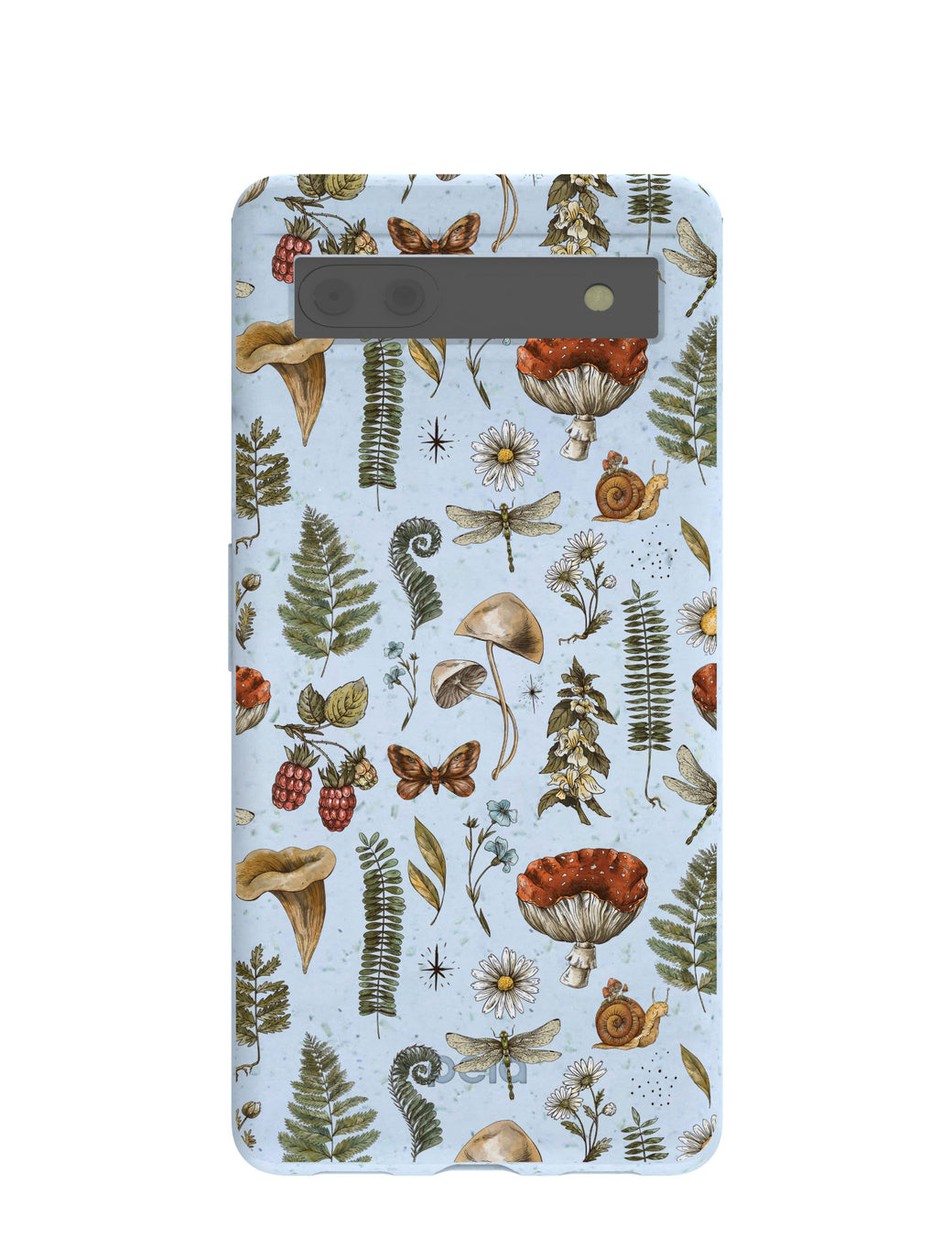 Powder Blue Nature walks Google Pixel 6a Case