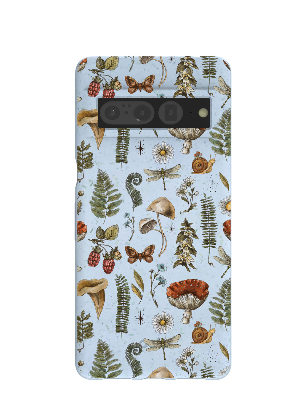 Powder Blue Nature walks Google Pixel 7 Pro Case