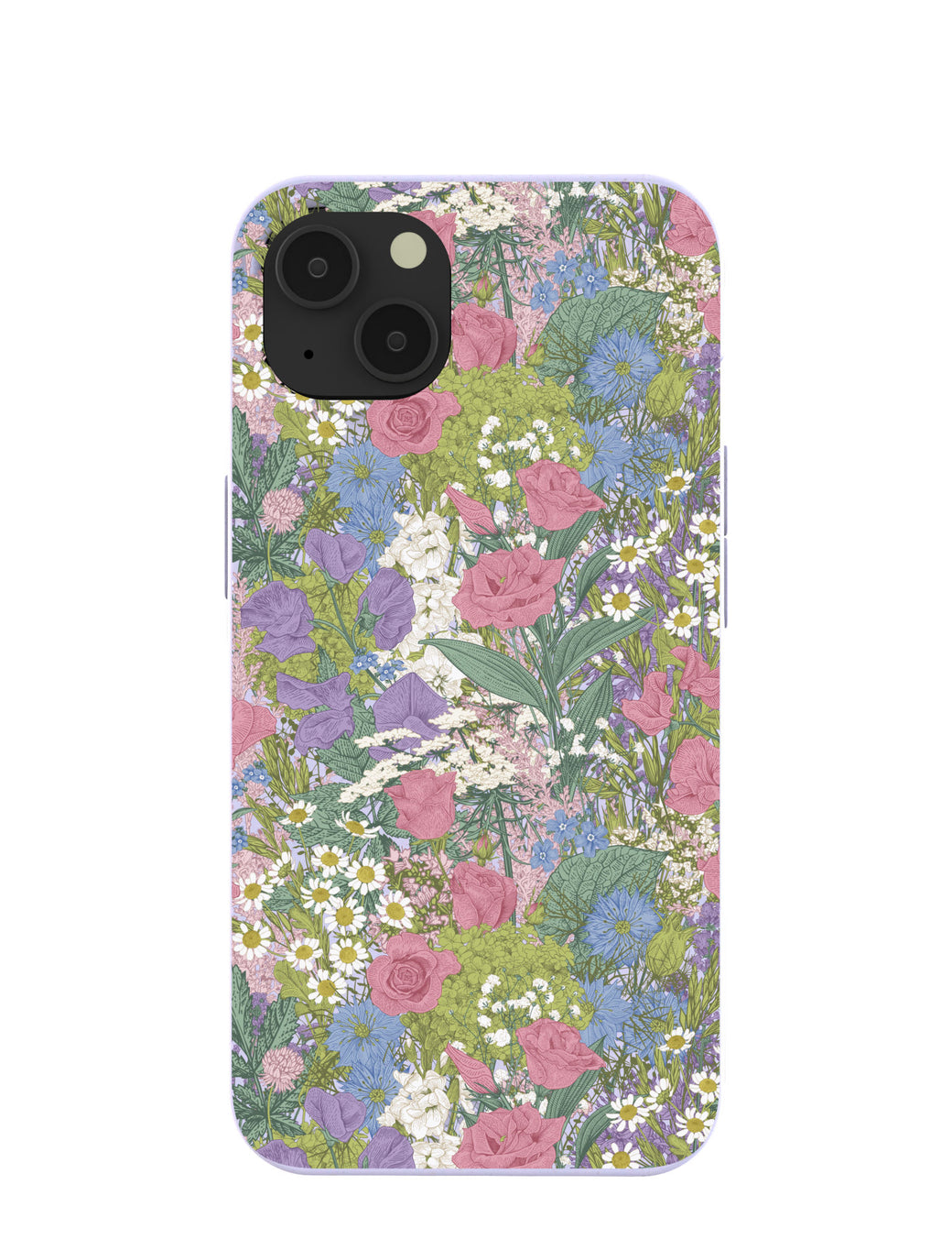 Lavender Pastel fields iPhone 13 Case