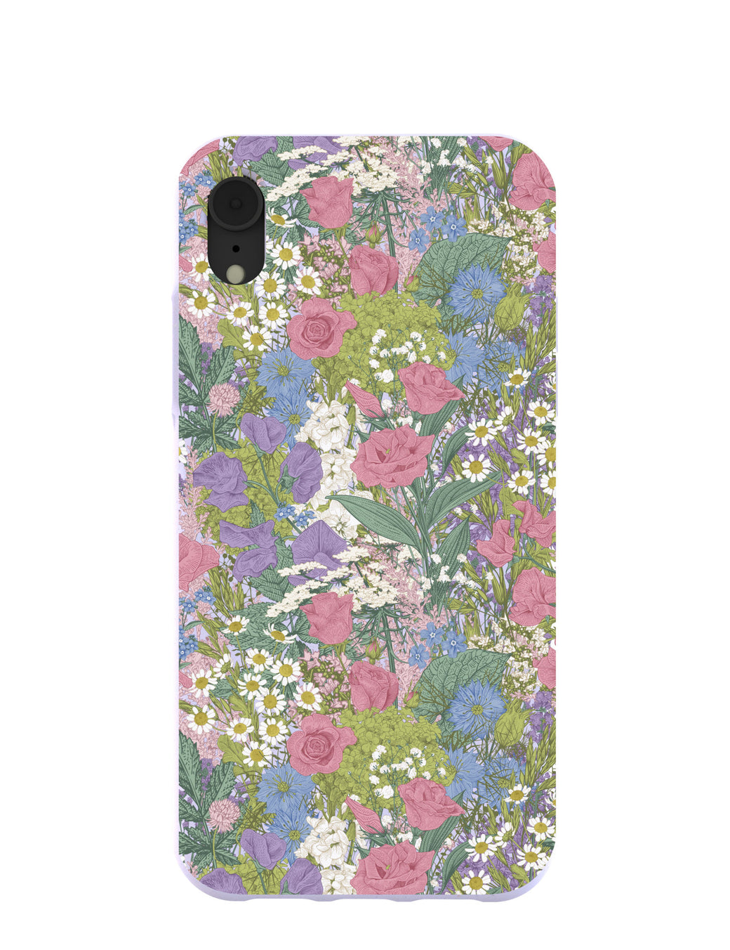 Lavender Pastel fields iPhone XR Case