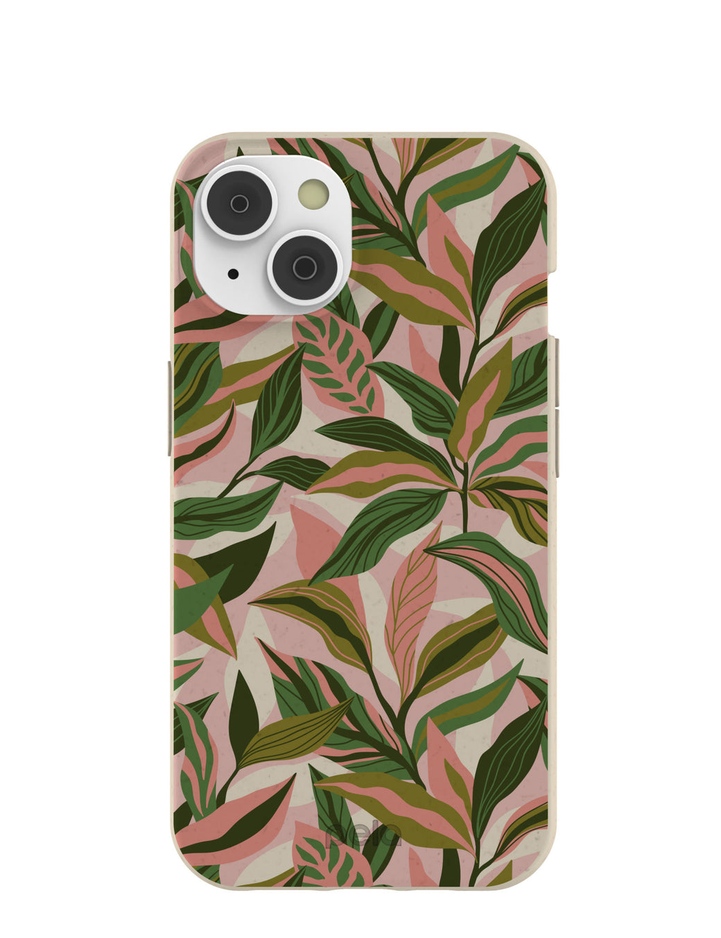 London Fog Pink Botanics iPhone 14 Case with MagSafe Module