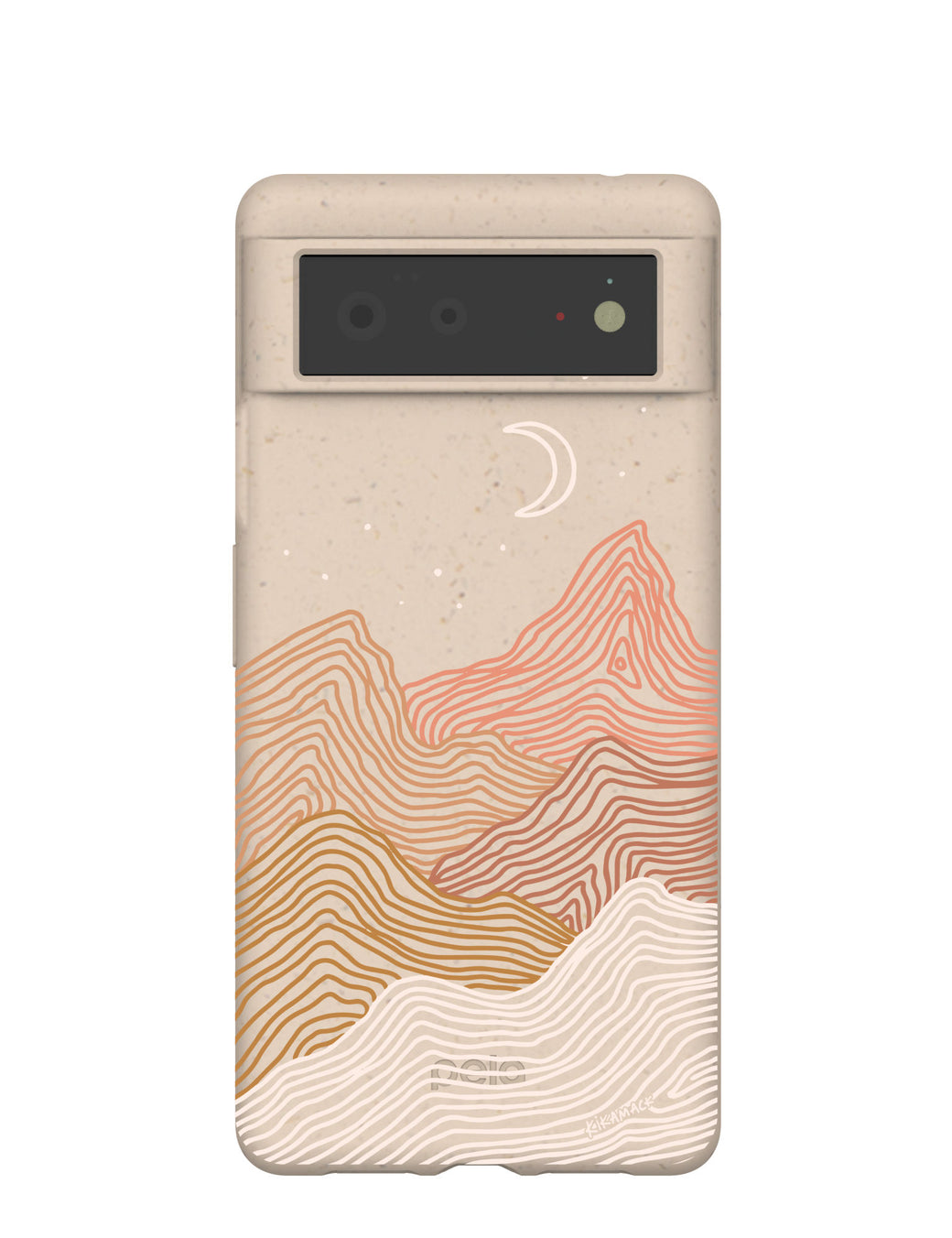 Seashell Pink Peaks Google Pixel 6 Case