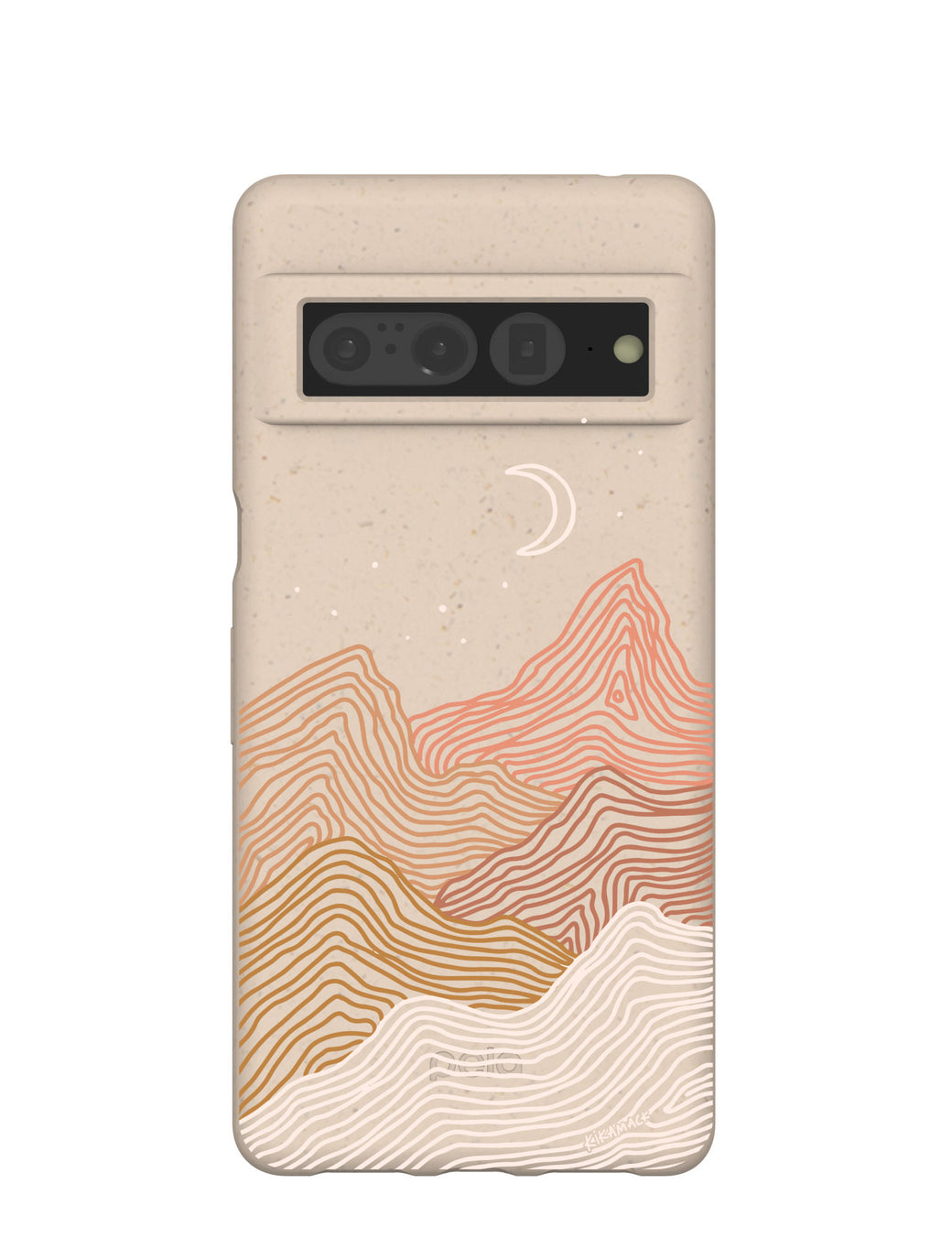 Seashell Pink Peaks Google Pixel 7 Pro Case