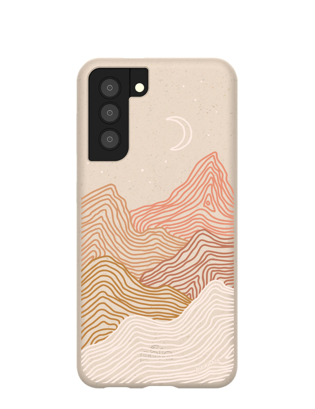 Seashell Pink Peaks Samsung Galaxy S21 Case