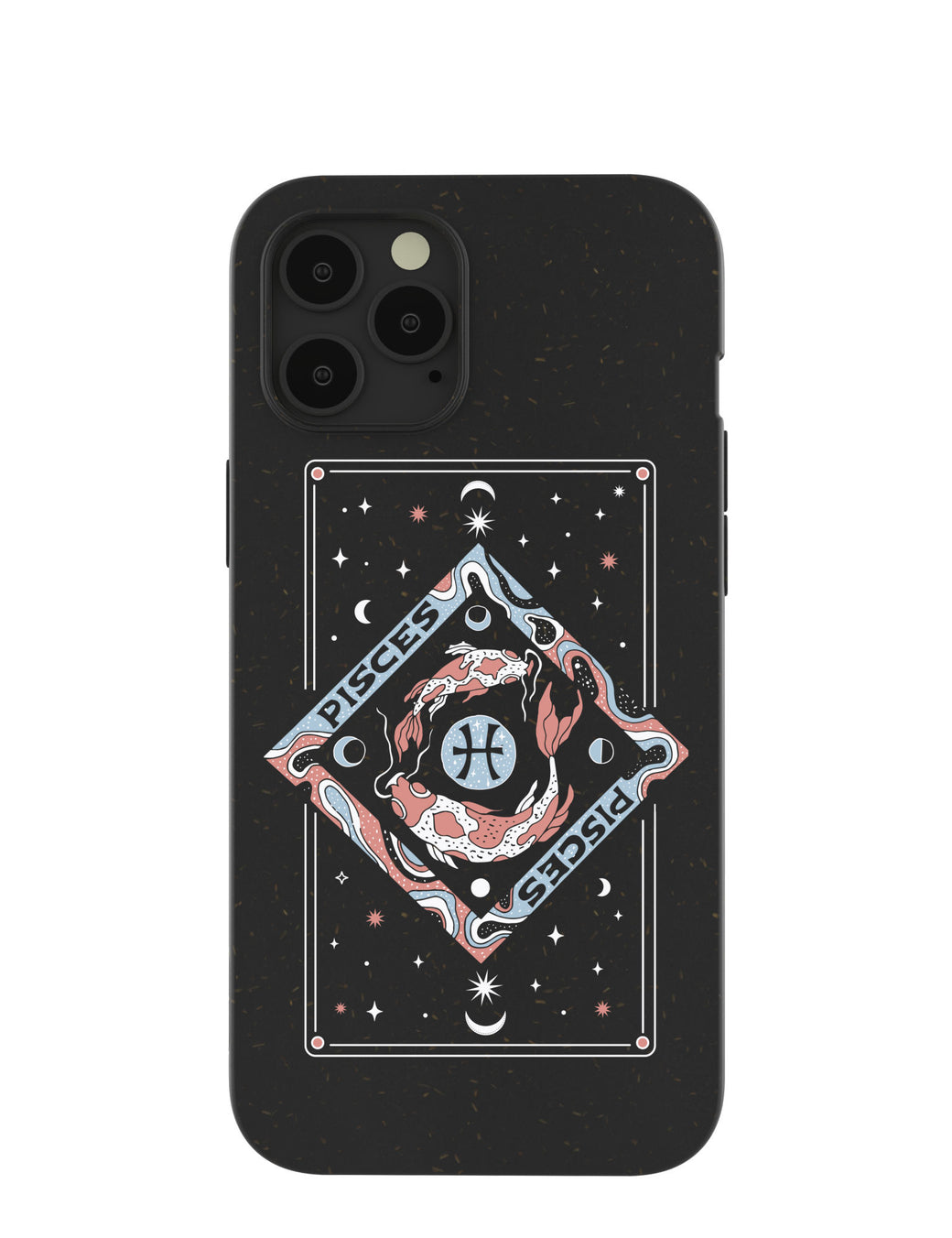 Black Pisces iPhone 12 Pro Max Case