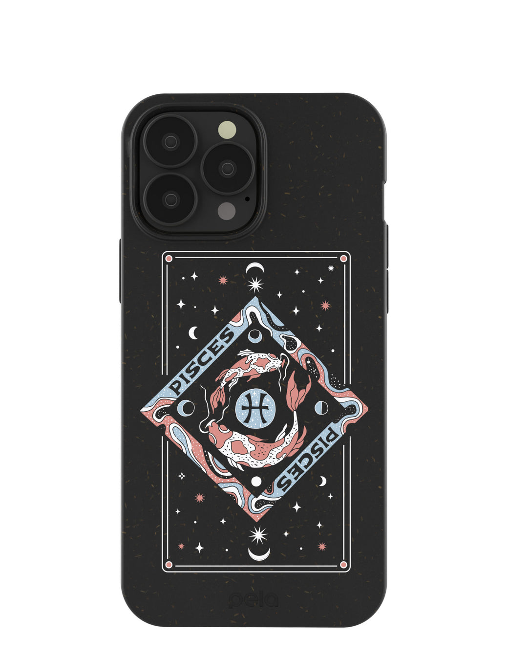 Black Pisces iPhone 13 Pro Max Case