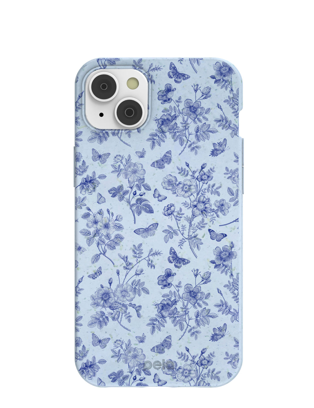 Powder Blue Porcelain iPhone 14 Plus Case with MagSafe Module