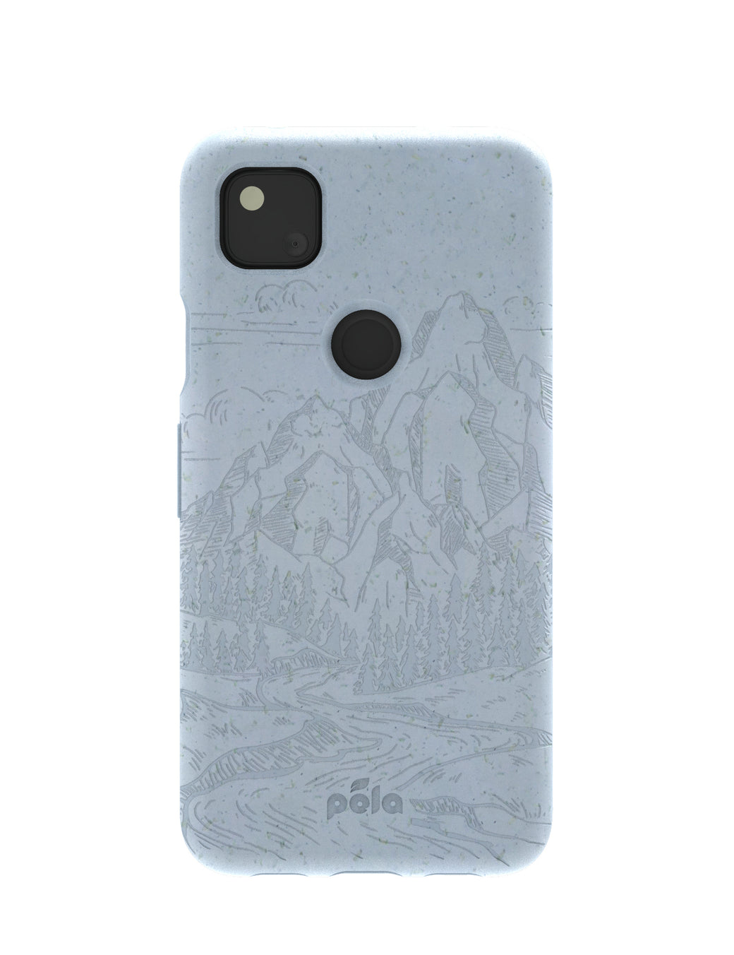 Powder Blue Rockies Google Pixel 4a Case