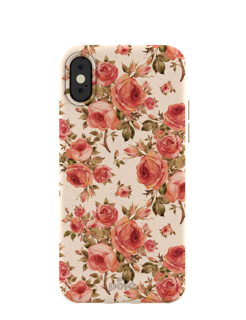 Seashell Rose Garden iPhone X Case