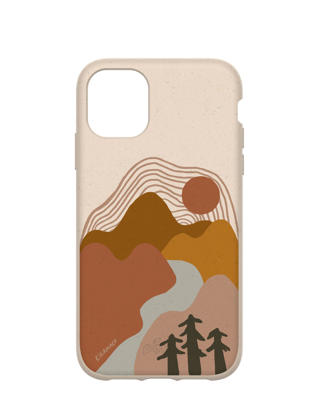 Seashell Salmon River iPhone 11 Case