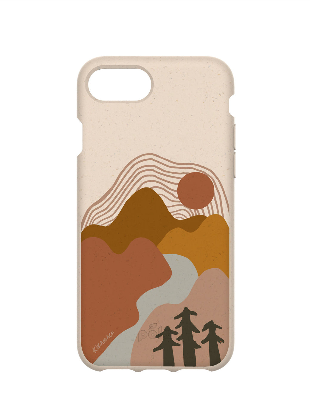 Seashell Salmon River iPhone 6/6s/7/8/SE Case