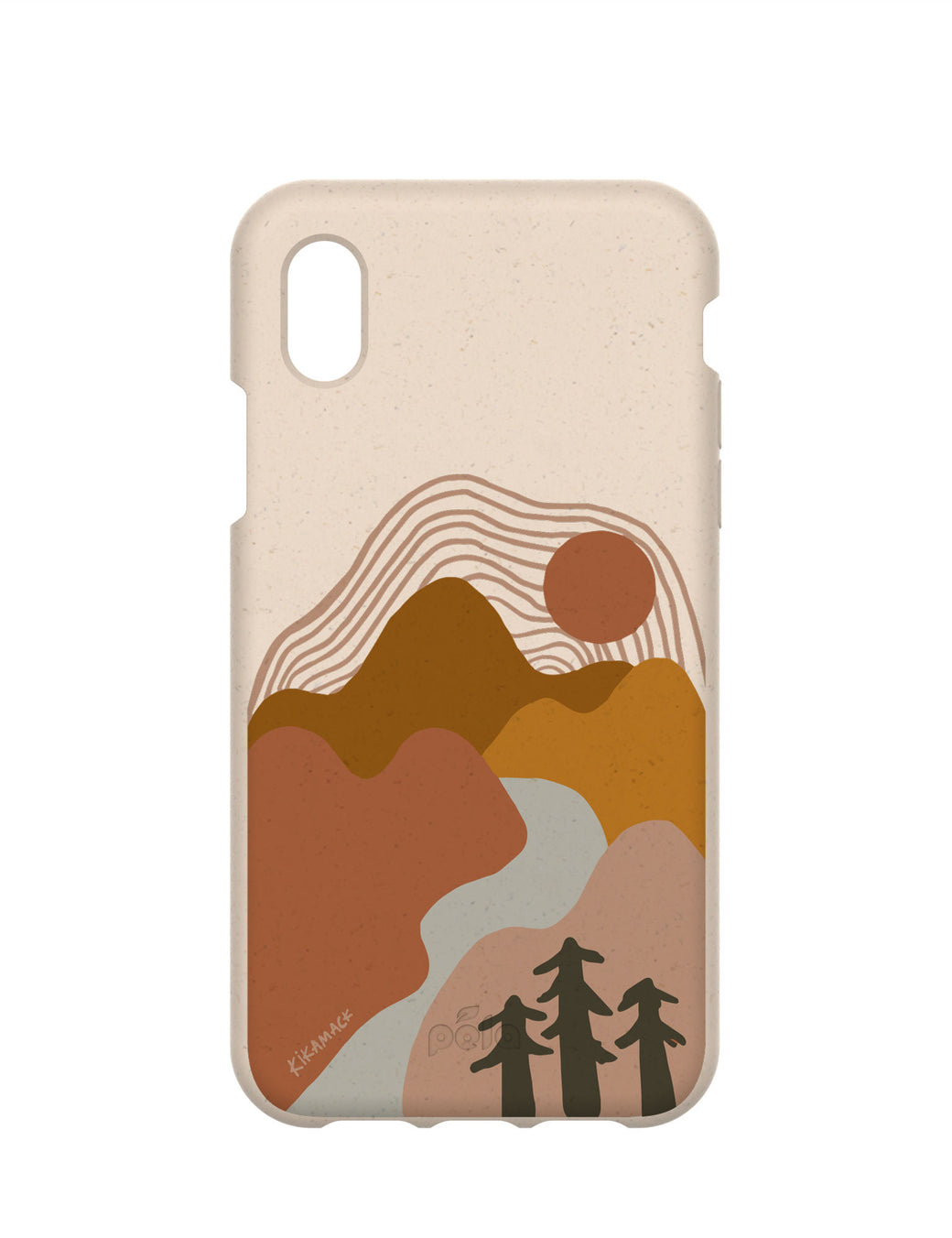 Seashell Salmon River iPhone XR Case