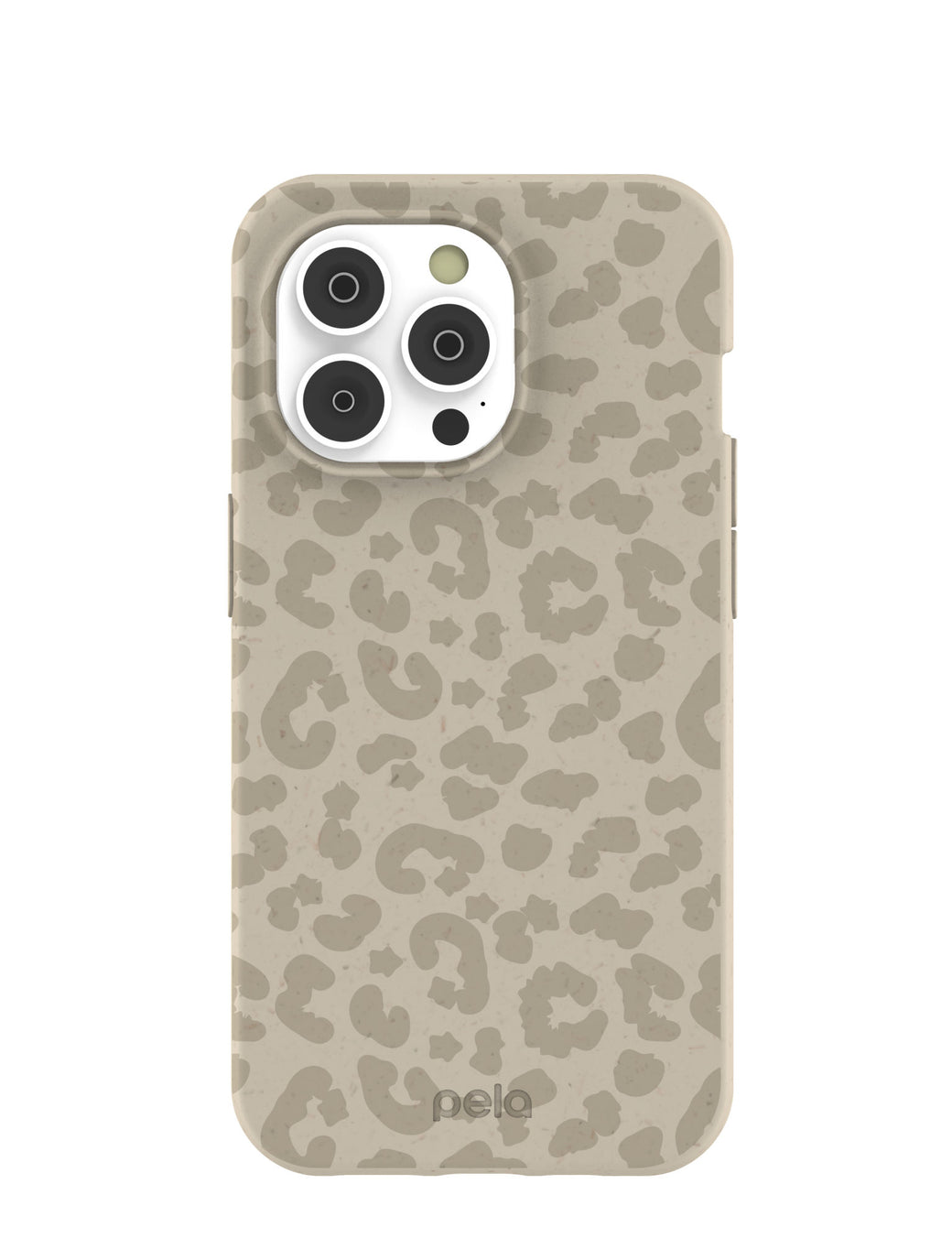 London Fog Sand Leopard iPhone 14 Pro Case with MagSafe Module