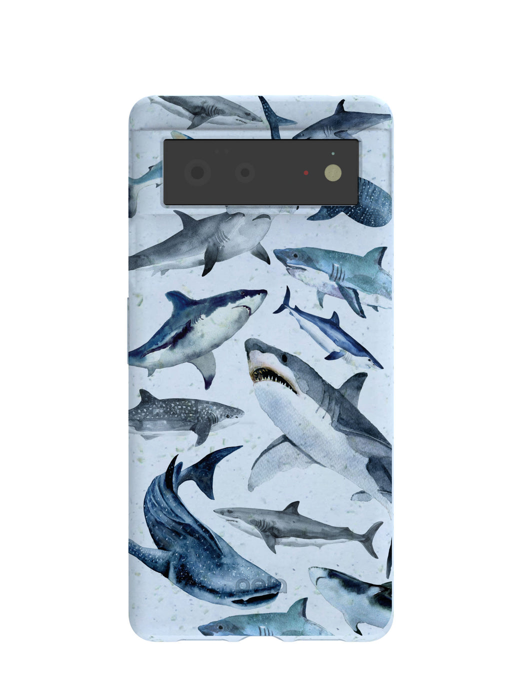 Powder Blue Sharks Google Pixel 6 Case