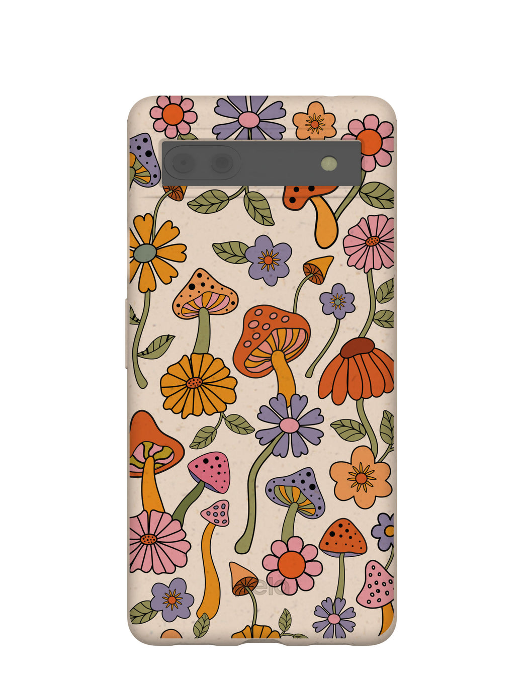 Seashell Shrooms and Blooms Google Pixel 6a Case