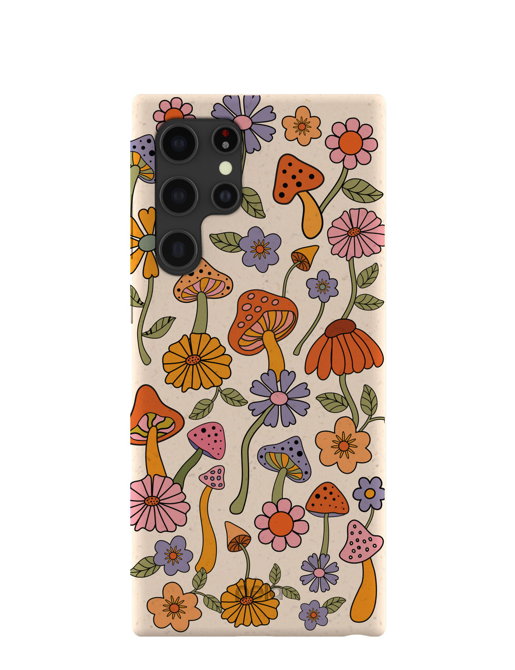 Seashell Shrooms and Blooms Samsung Galaxy S22 Ultra Case