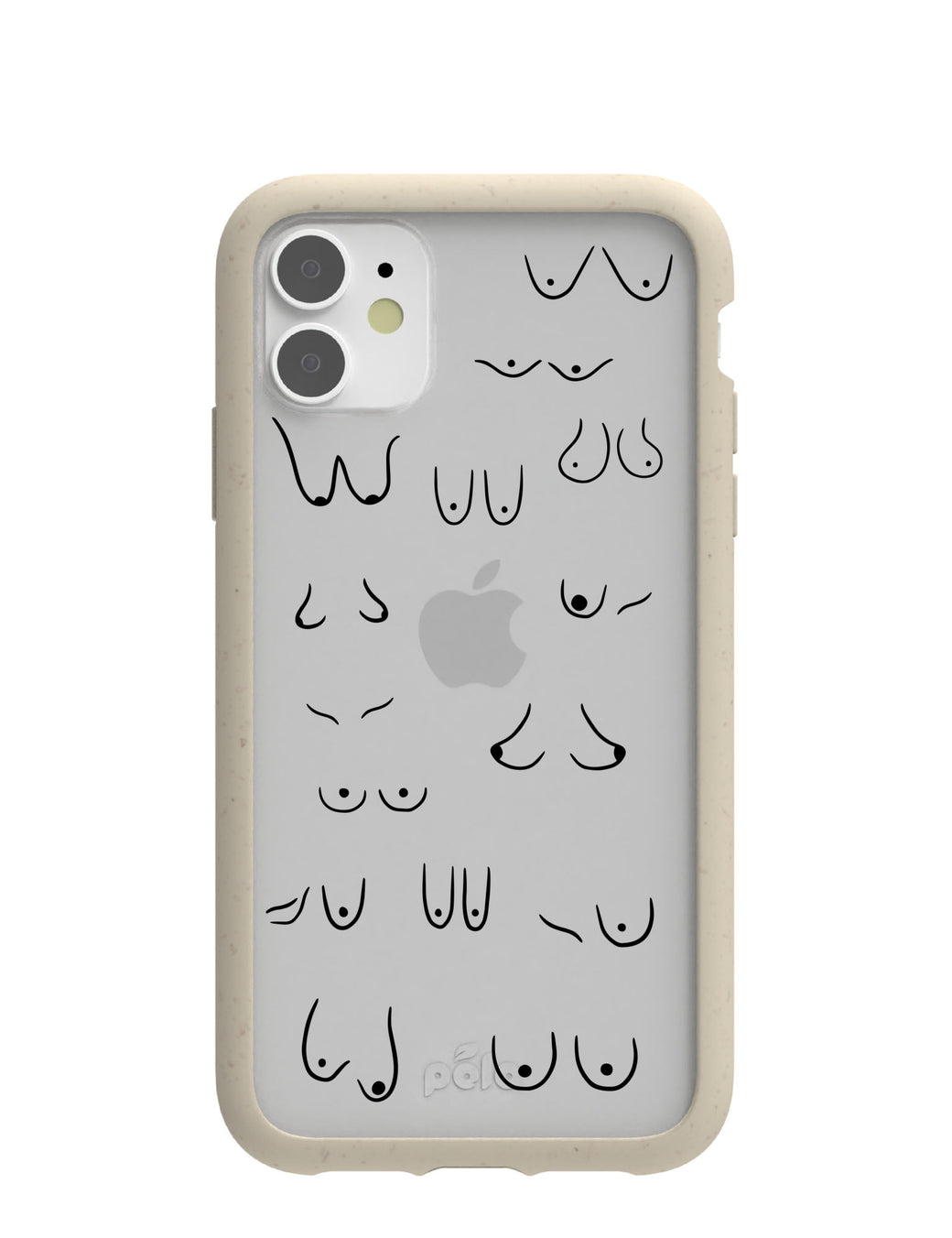 Clear Sister iPhone 11 Case With London Fog Ridge