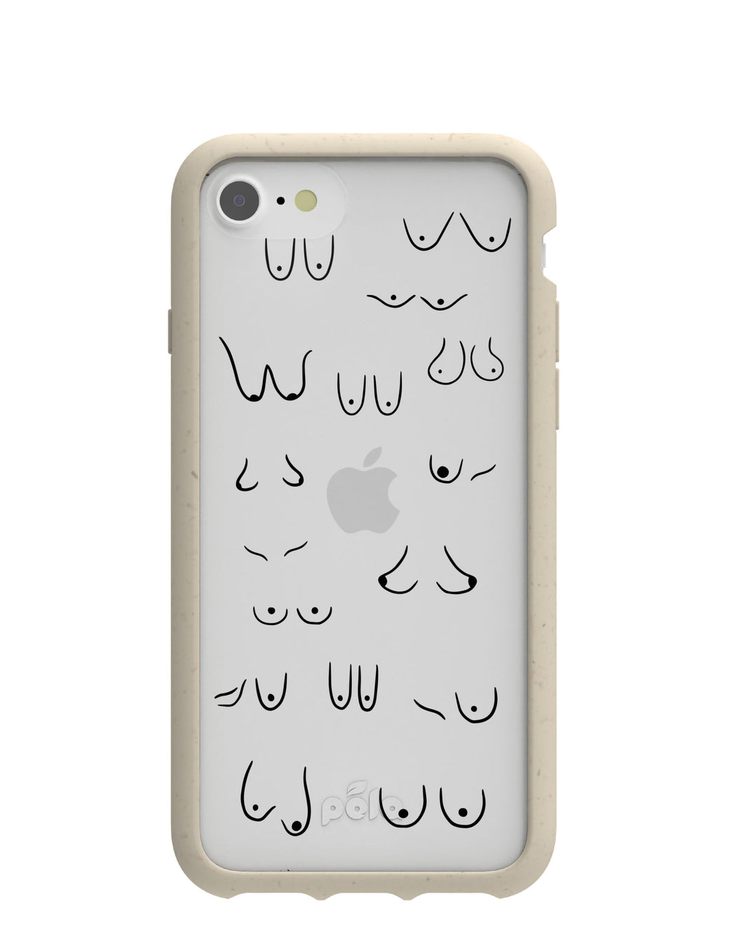 Clear Sister iPhone 6/6s/7/8/SE Case With London Fog Ridge