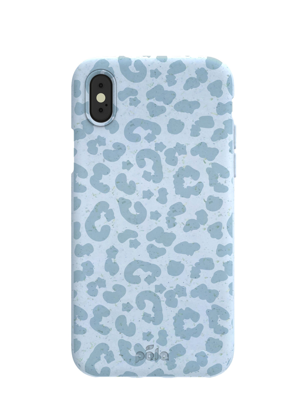 Powder Blue Sky Leopard iPhone X Case