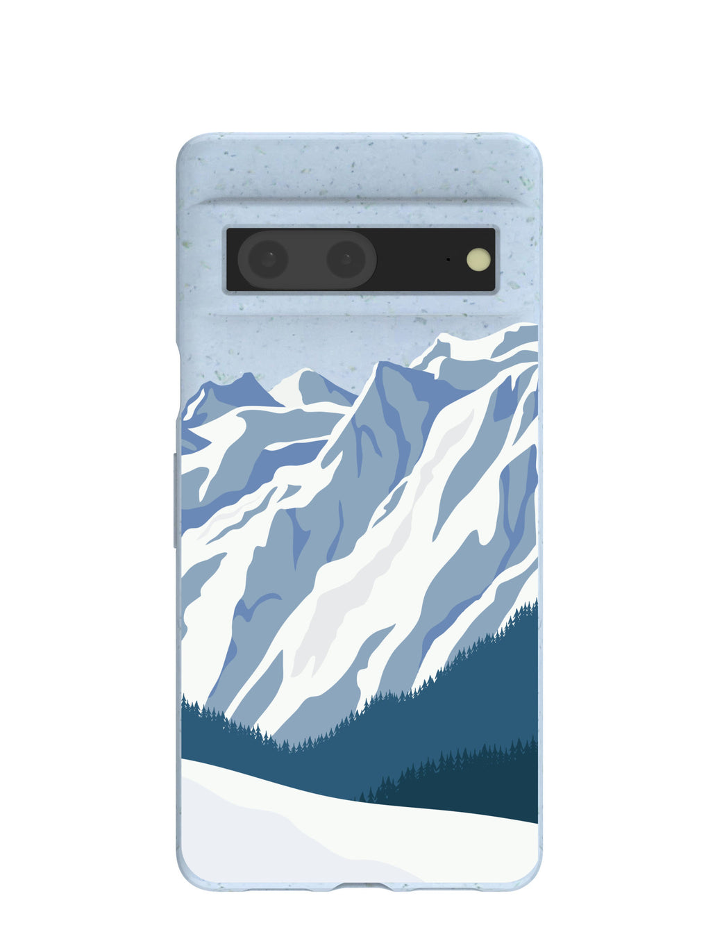 Powder Blue Slopes Calling Google Pixel 7 Case