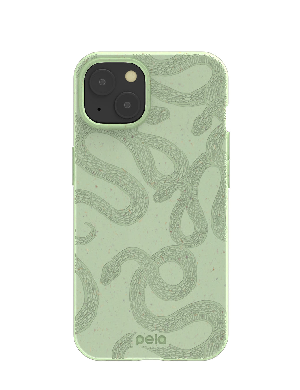 Sage Green Snaky iPhone 13 Case