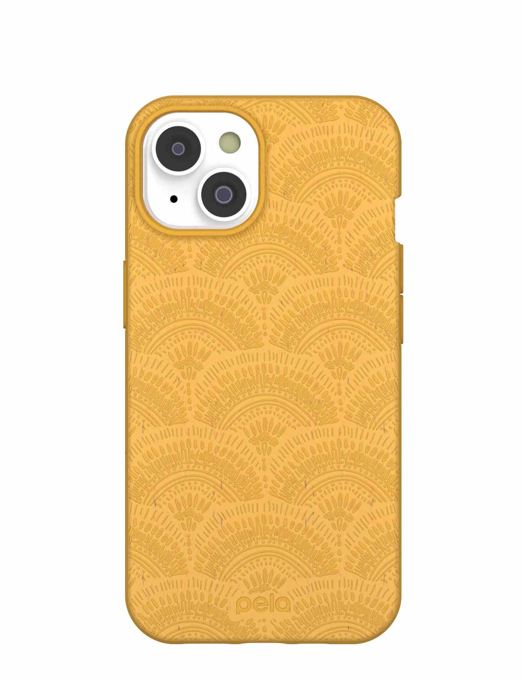 Honey Sunburst iPhone 14 Case with MagSafe Module