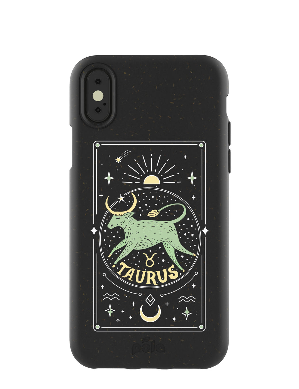 Black Taurus iPhone X Case