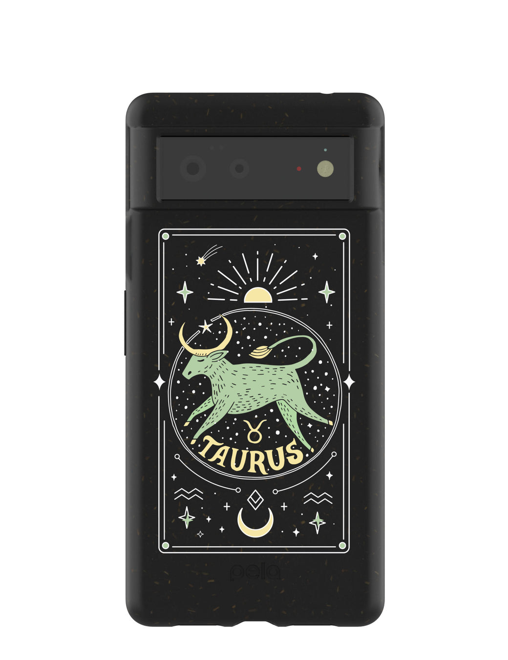 Black Taurus Google Pixel 6 Case
